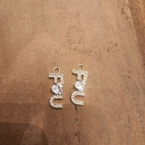 Melinda Maria Gold FU Earring Charms